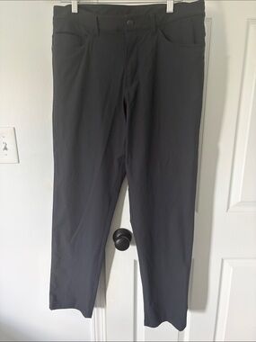 lululemon athletica Men's Black Chinos